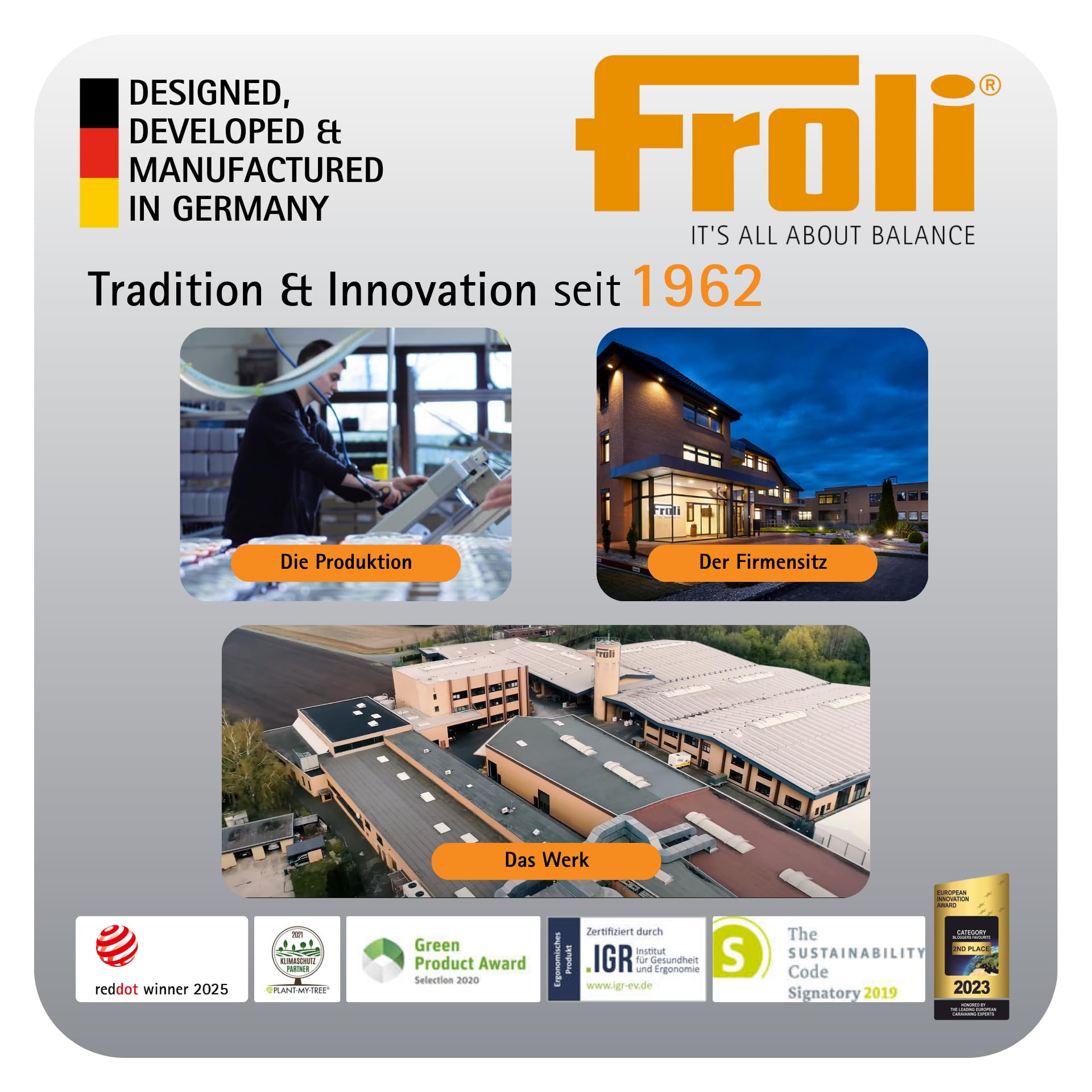 Froli Maxi-Keil 2er Set Auffahrkeile 5 t pro Keil 20 t ges. rutschfeste Profiloberfläche Made in Germany