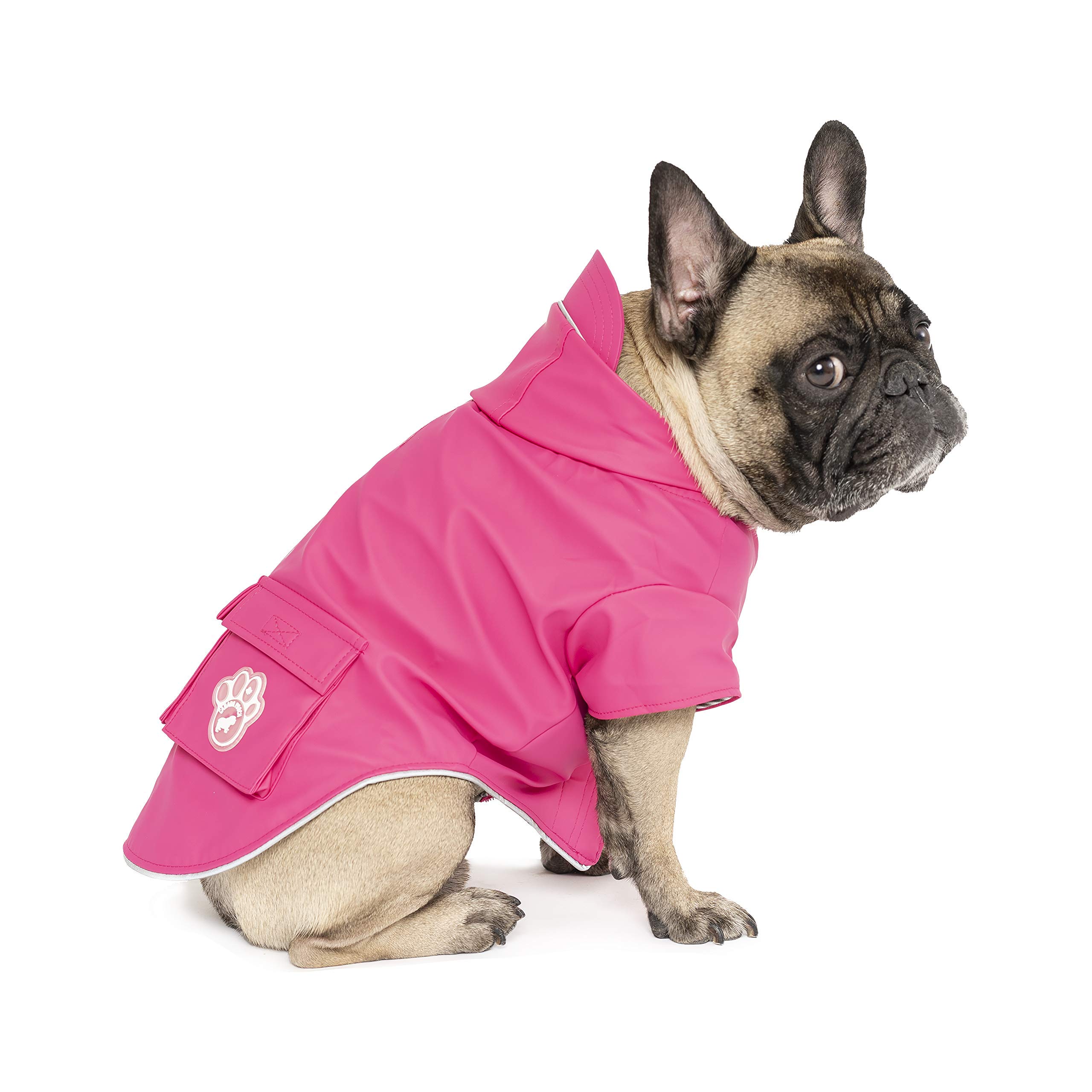 Canada Pooch Dog Rain Jacket - Torrential Tracker Dog Raincoat ...