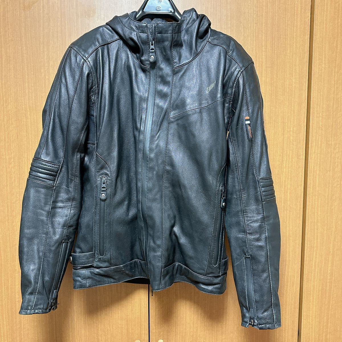 Amazon.co.jp: hyod ヒョードー レザージャケット レザーパーカー  