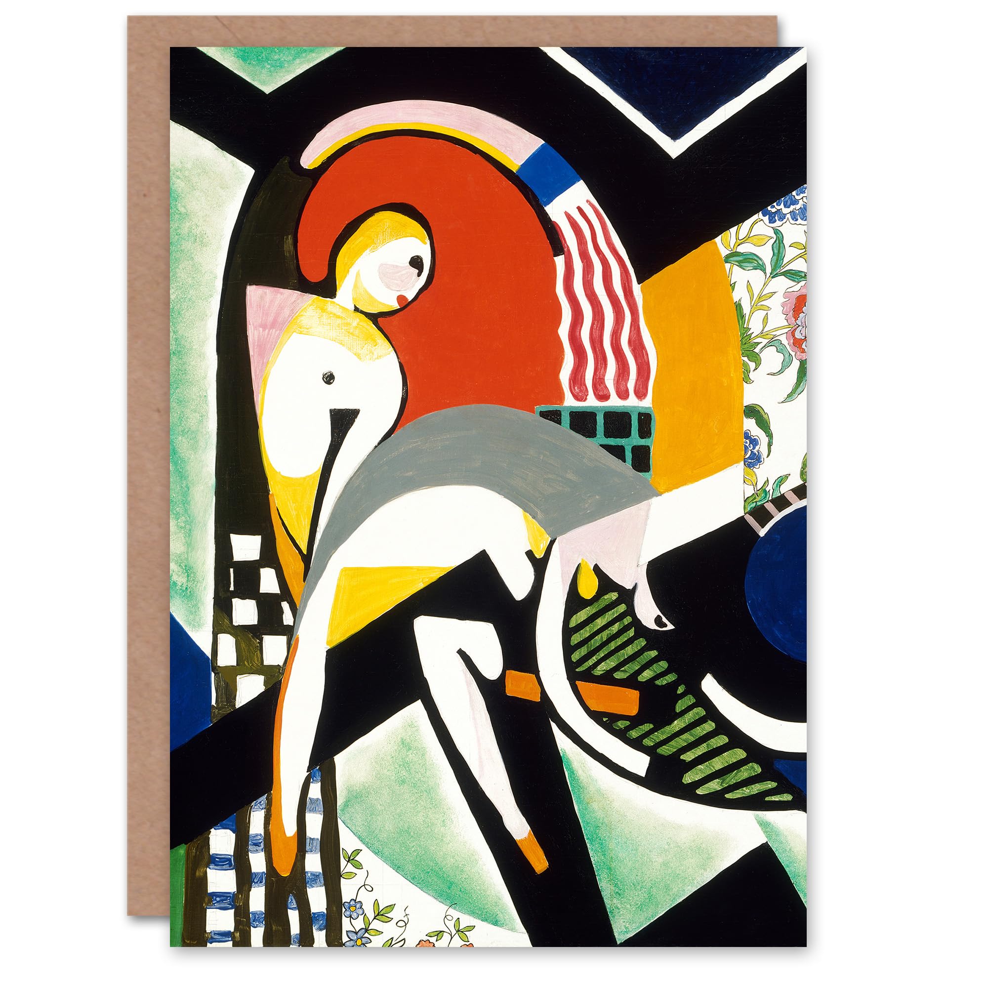 Artery8 Henry Lyman Sayen Art Card The Thundershower Abstract Painting