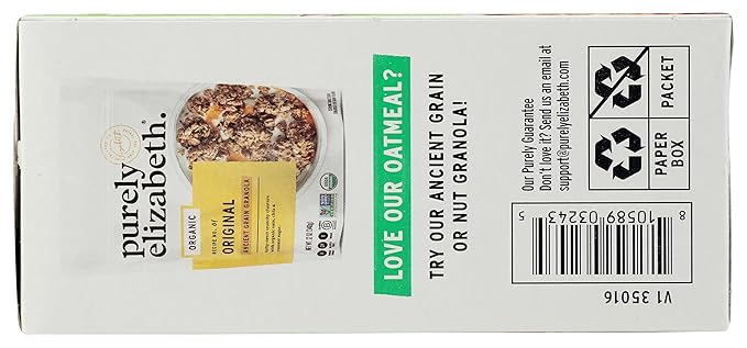 Avena Instantánea con Proteína Purely Elizabeth Sabor Apple Harvest Crumble, 7.6 oz miniatura 4