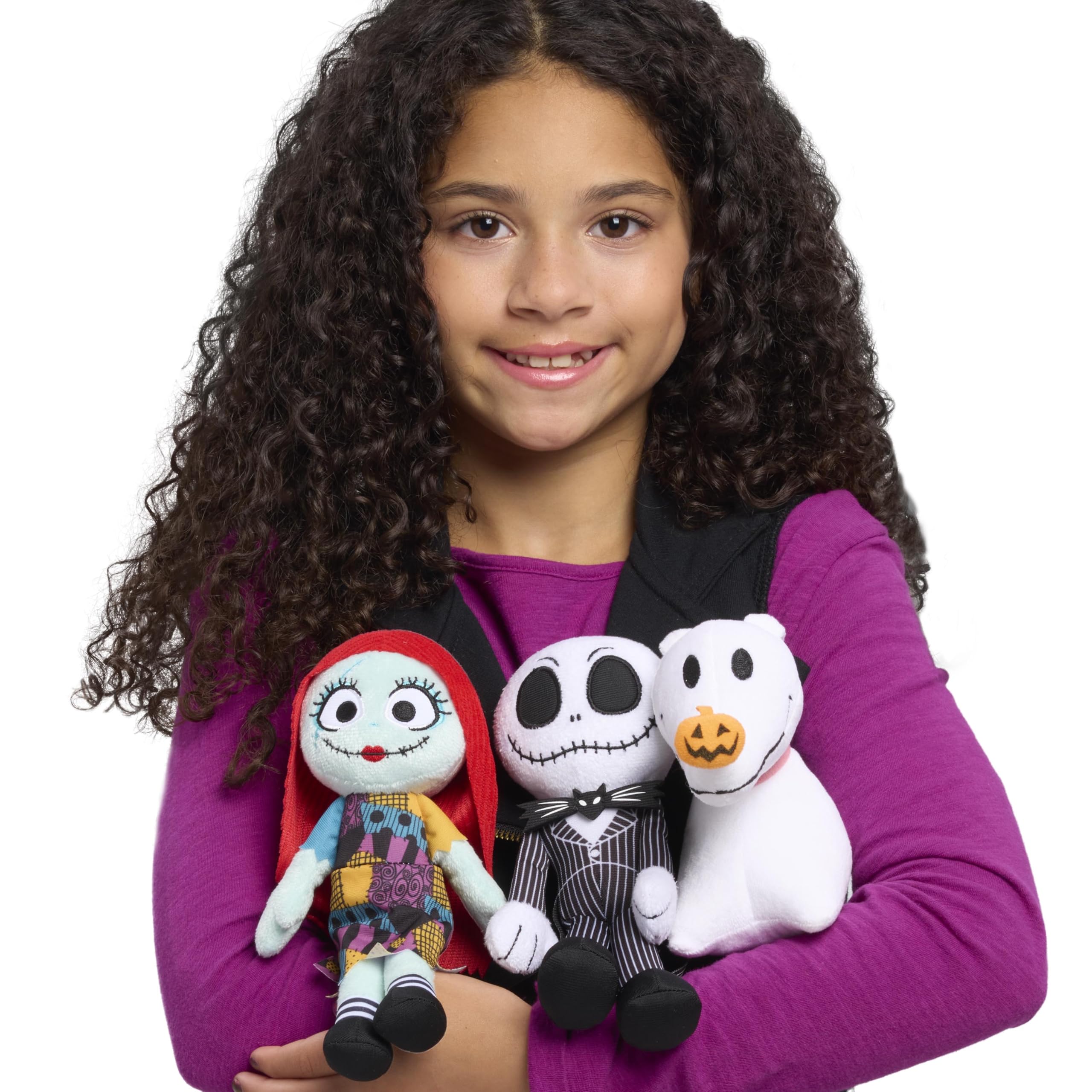 Just Play Disney Tim Burton's The Nightmare Before Christmas - Peluche pequeño de Jack Skellington de 8.5 Pulgadas, Juguetes para niños a Partir de 3 años