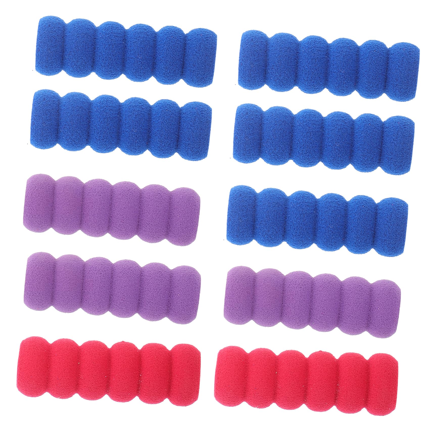 IWOWHERO 10pcs Writing Aid Grip Bells for Dog Collars Pencil Finger Grips Pen Holder Point Drill Pen Writing Grip Sectional Pen Sleeve Writing Training Devices Writing Aid Cover Equipment