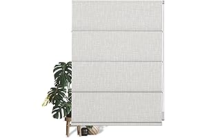 BERISSA Premium Blackout Roman Shades - Cozy Home in Style