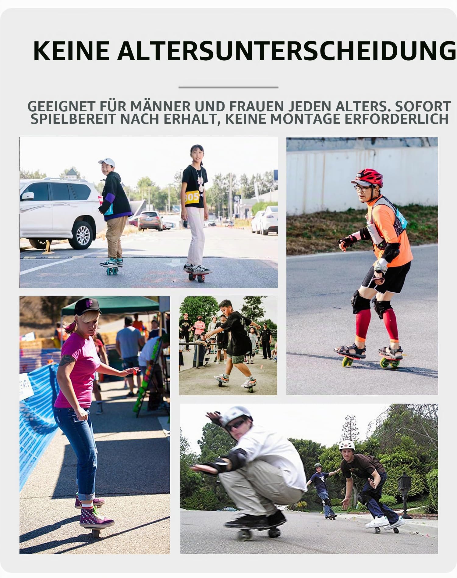 Freeskates,Skates with Split Skateboard Design, Aluminum Alloy Panel, High Elasticity Wheels, and Double Wheelbase Bracket - Ultimate Freeskates