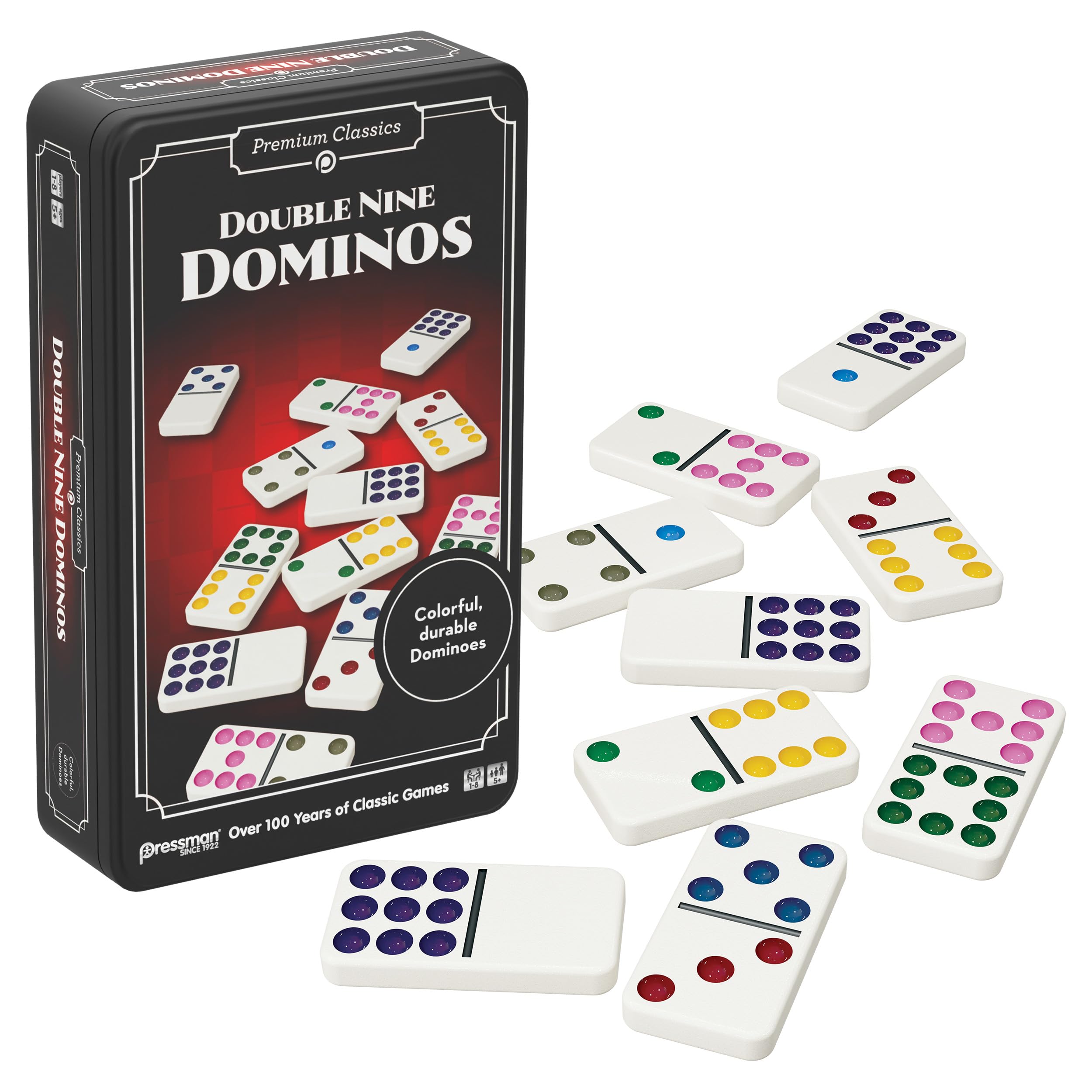 Goliath - DOMINOS DOPPIO 9 - Classico Gioco Da Tavolo Per Famiglie Per Bambini Dai 5 Anni 0