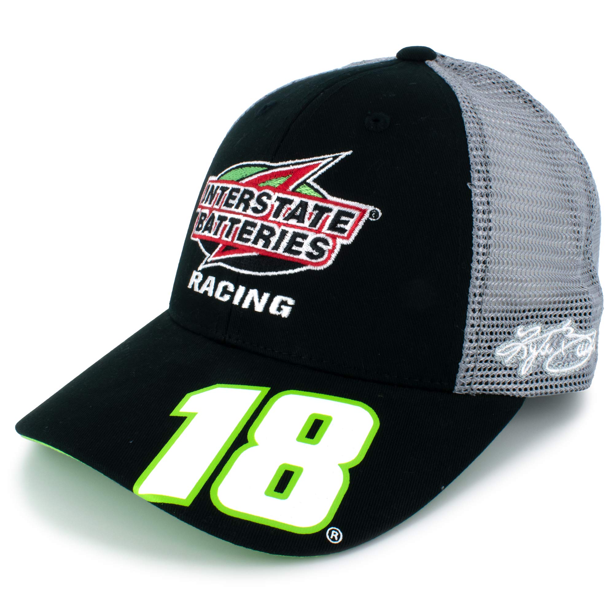 Checkered Flag Kyle Busch Interstate #18 NASCAR Team Hat Black