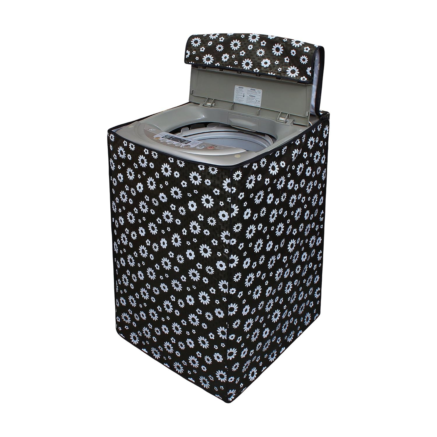 Star Weaves Polyester Washing Machine Cover for Whirlpool 7.5 Kg 5 Star Royal Plus Fully-Automatic Top Load Washing Machine Model WHITEMAGIC ROYAL PLUS 7.5(59x59x89 Cms)Waterproof&Dustproof Grey,KUM52 Star Weaves Polyester Washing Machine Cover for Whirlpool 7.5 Kg 5 Star Royal Plus Fully-Automatic Top Load Washing Machine Model WHITEMAGIC ROYAL PLUS 7.5(59x59x89 Cms)Waterproof&Dustproof Grey,KUM52