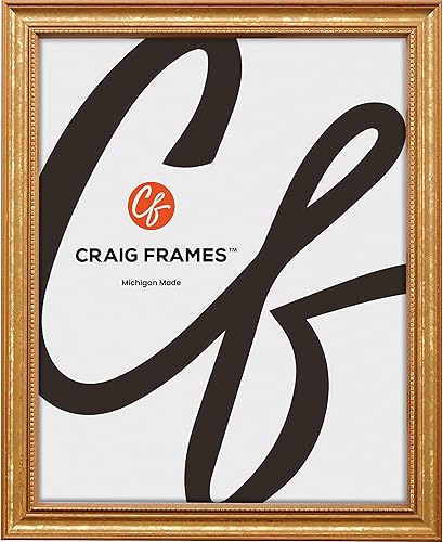 Craig Frames 314GD, marco dorado adornado, 13 x 19 pulgadas