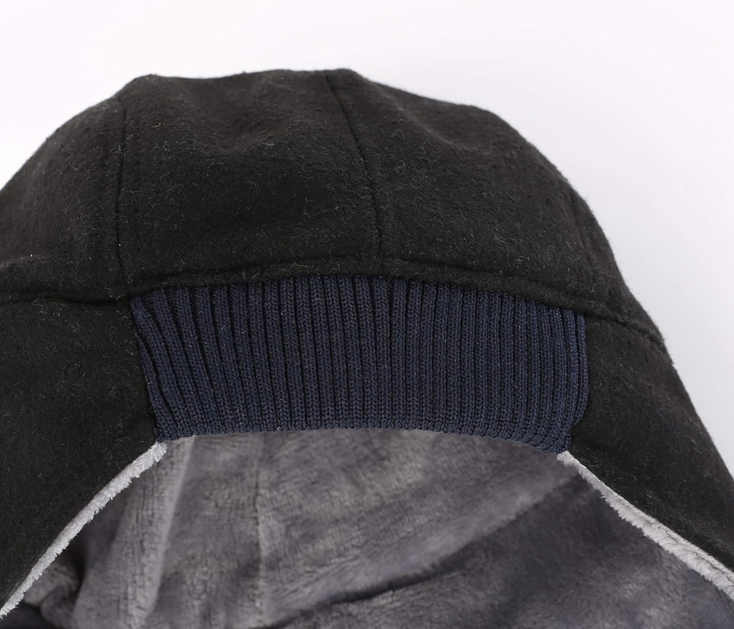 Connectyle Mens Fleece Watch Cap Thermal Skull Beanies with Earflap Outdoor Warm Winter Hat for Running Hiking - Image 4