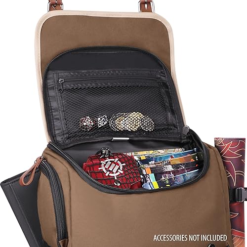 Miniatura 7 de ENHANCE Designer Edition - Mochila para cartas coleccionables MTG con espacio para carpeta de tarjetas, almacenamiento de caja de cartas TCG,