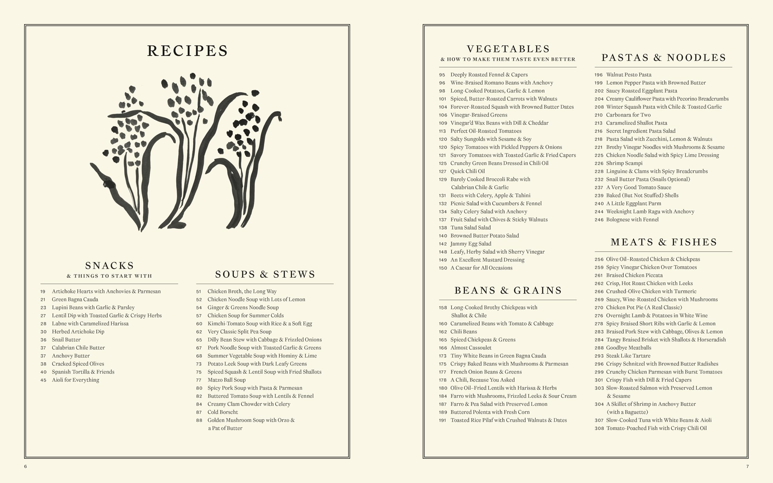 Something from Nothing: A Cookbook