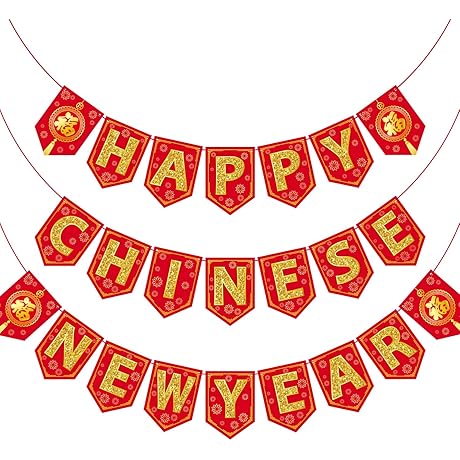 Blulu 23 Pieces Chinese New Year Decoration 2022