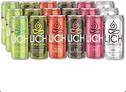 Lich Kombucha, Lich Kombucha Família - Pack Com 18 Unidades 269ml