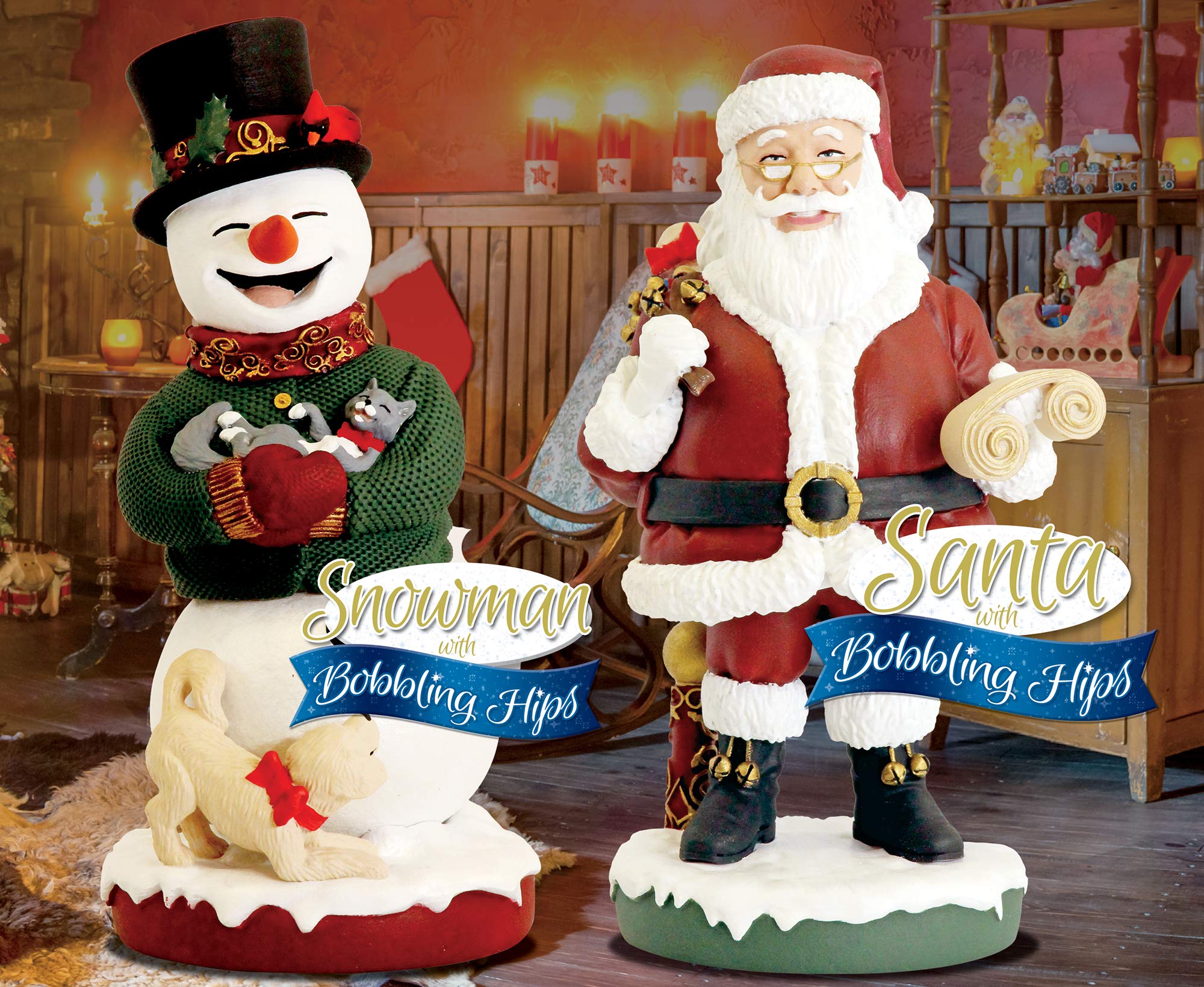 Santa Claus BobbleHIPS - Estatua coleccionable de Navidad 8