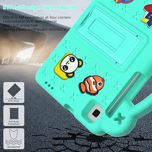 Miniatura 6 de UUCOVERS Funda infantil para Samsung Galaxy Tab A de 8.0 pulgadas modelo 2019 (SM-T290T295T297) y Galaxy Tab A7 Lite de 8.7 pulgadas 2021
