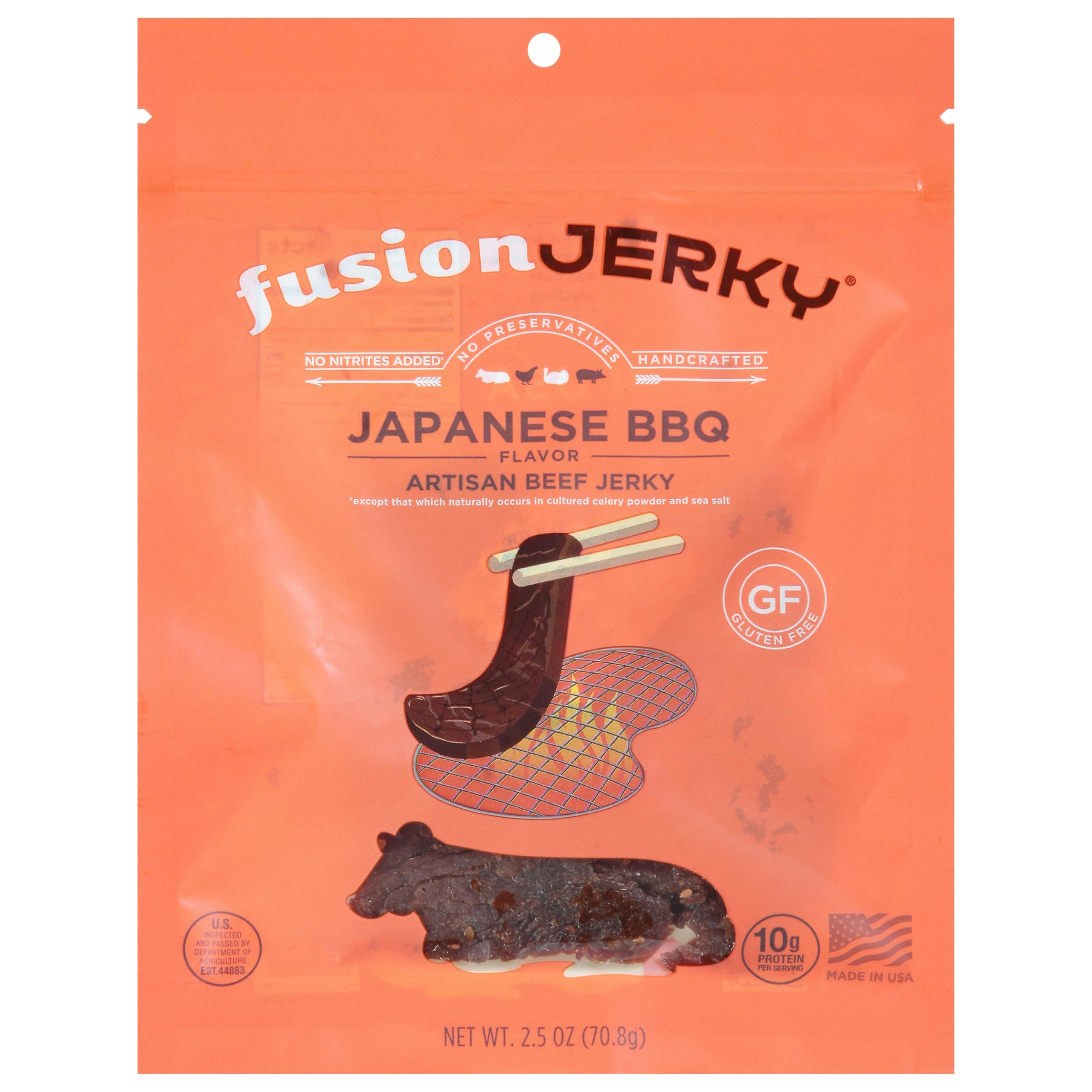 Generic F.usion Jerky Beef Jerky Japanese BBQ