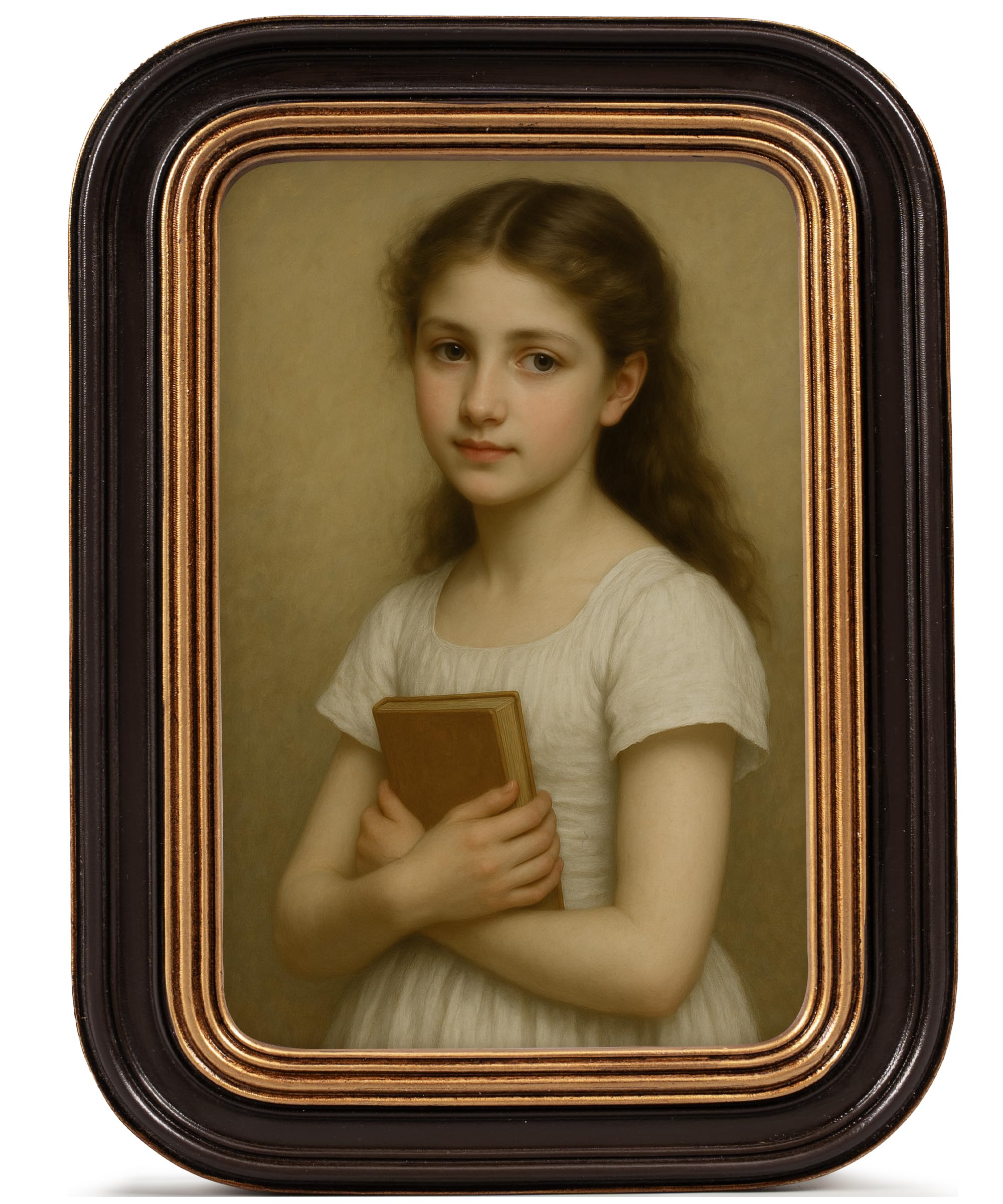 Afuly Vintage 6x4 Photo Frame Brown Gold Antique 4x6 Picture Frames โ image 1