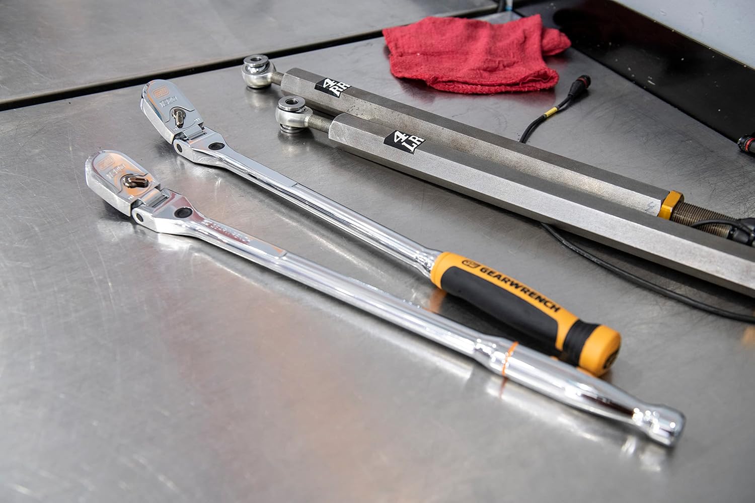 GEARWRENCH 1/2" Drive 120XP Locking Flex Head Ratchet with Cushion Grip - 81375