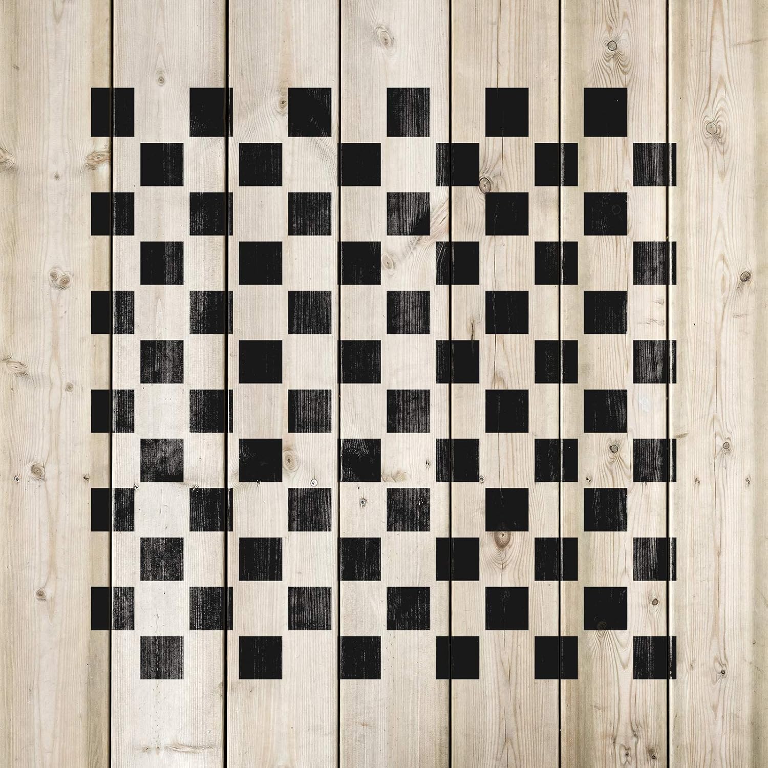 Checkerboard Stencil - Create Checker Patterns, Ideal for Checkers Game Boards