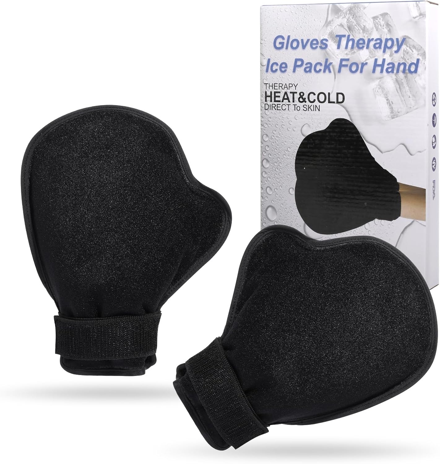 PRFCTLIFE Hand Ice Pack Gloves for Arthritis, Reusable Ice