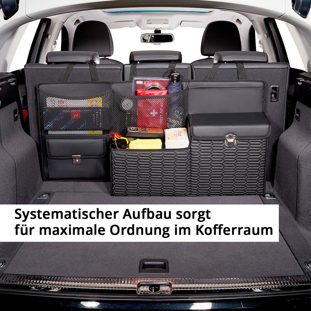 Stock Your Home Kofferraum-Organizer – Stiefelständer Für Bis Zu 6 Paar, 61x25x43 Cm