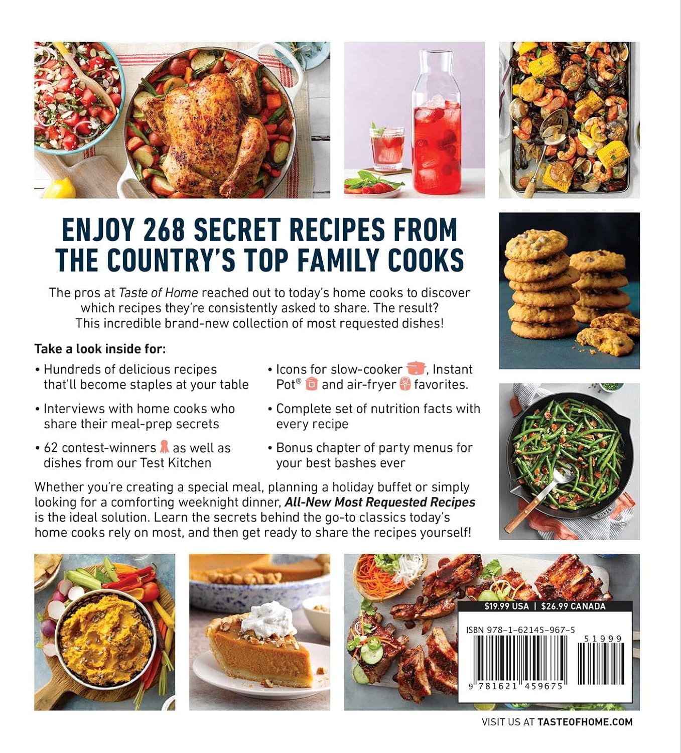 Taste of Home All-New Most Requested Recipes: The country's best family cooks share the secrets behind 268 favorite dishes! (Taste of Home Classics) - Image 2