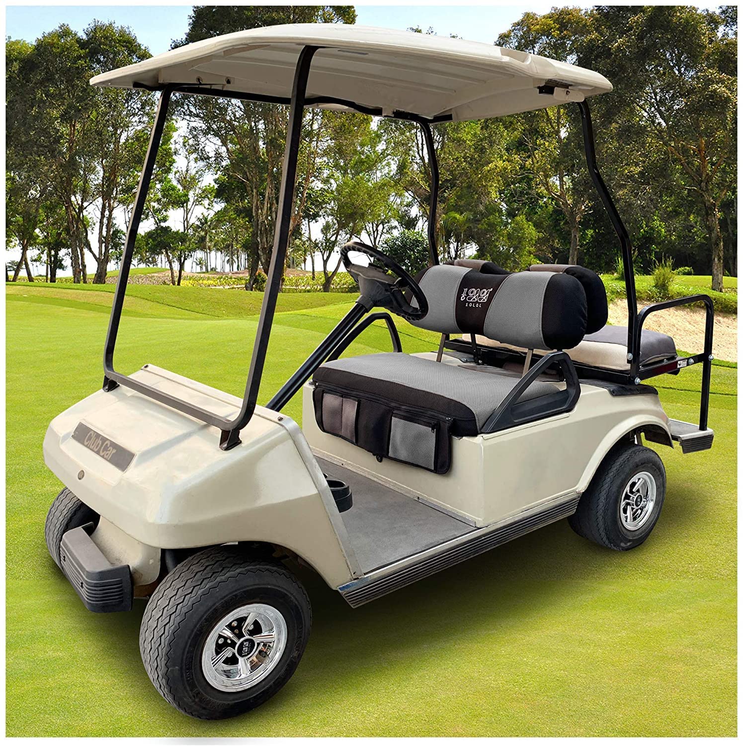 ゴルフカート　シートカバーセット Amazon.co.jp: 10L0L ゴルフカートシートカバー/シートタオル
