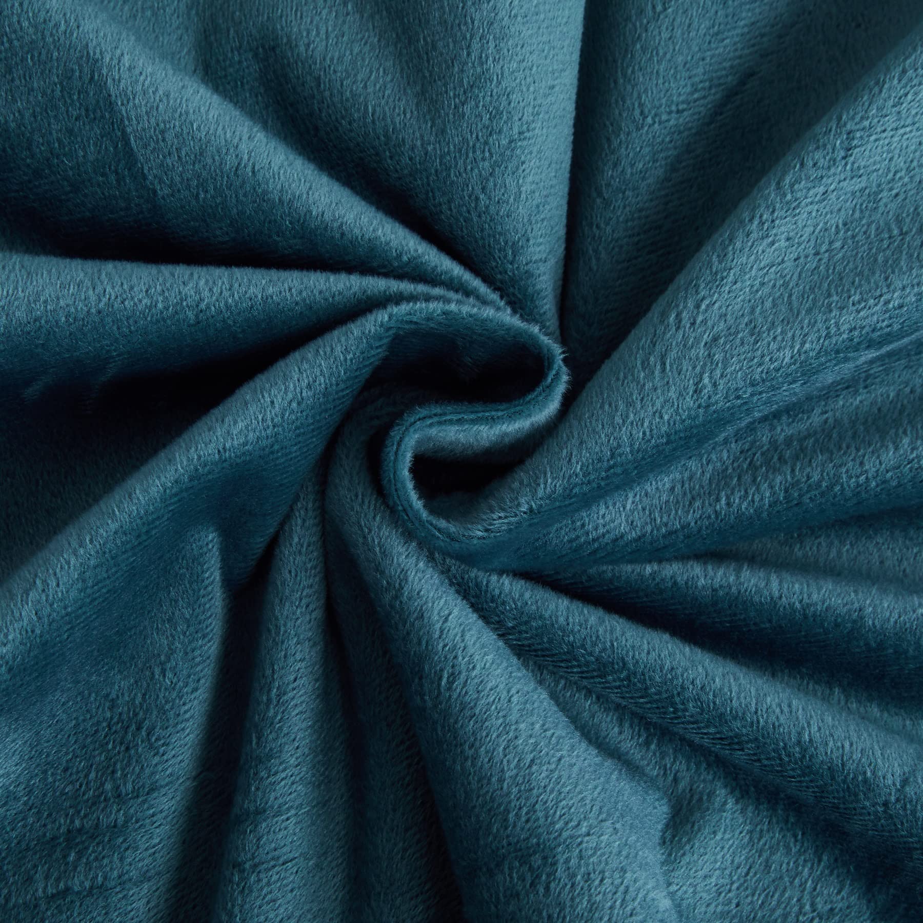 Ropa de cama de invierno 220x240 cm color petróleo liso cálida acogedora mullida ropa de cama de invierno suave cálida de terciopelo felpa vellón franela juego de funda nórdica de 3 piezas con