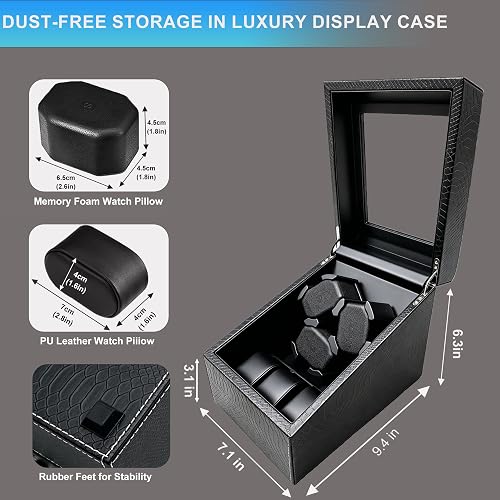 J&T Technology watch winder rotation mode controls