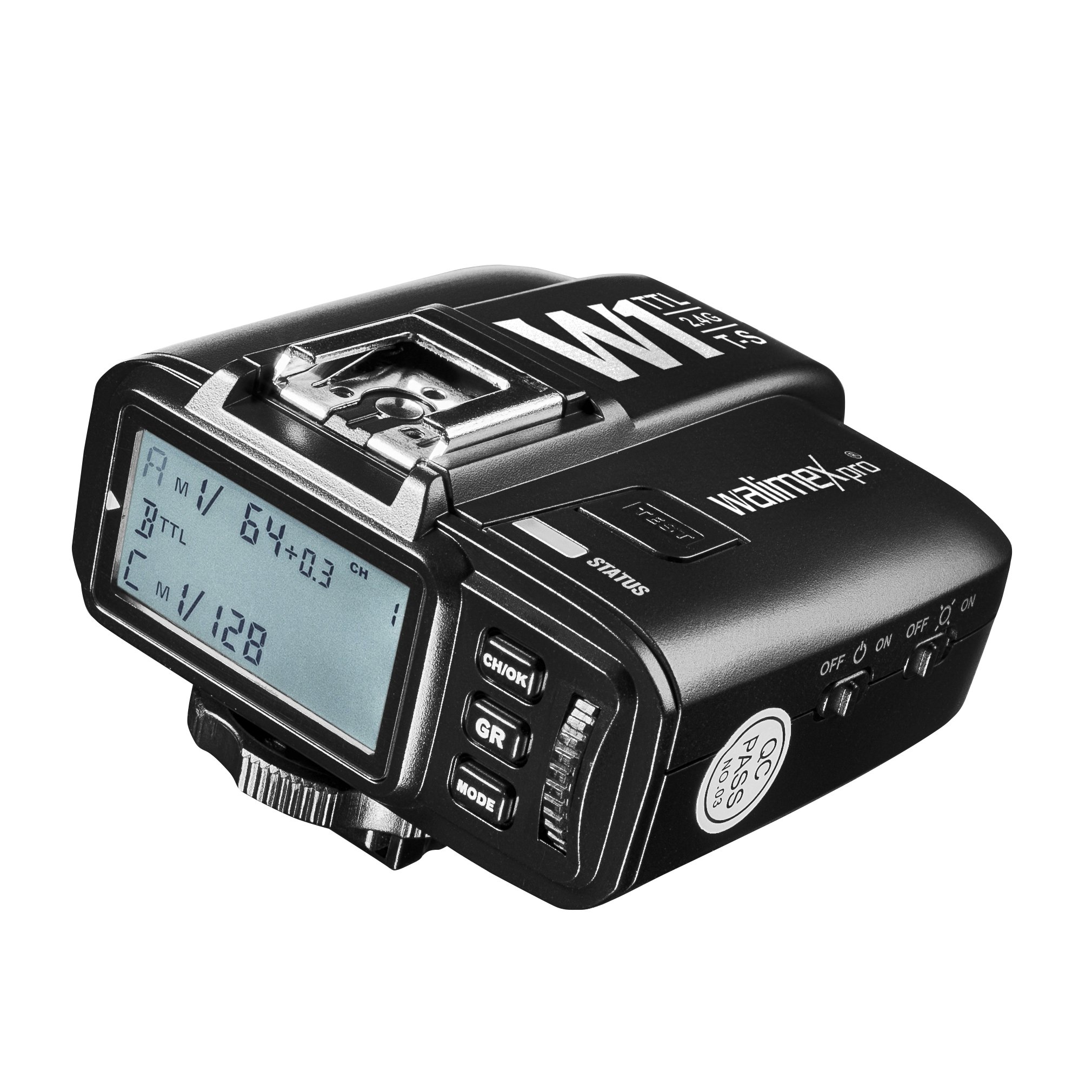 Walimex pro Funkauslöser W1 TTL T-S für Sony Kamera, Funk Fernbedienung und Funk Auslöser für Flash2Go 600 TTL, Light Shooter 360 TTL, Transmitter