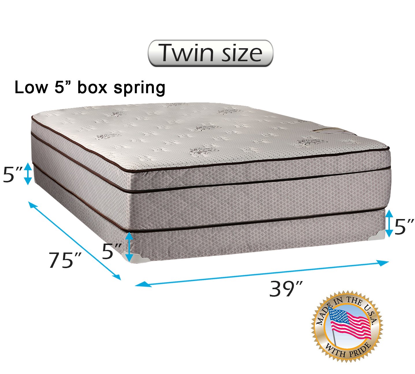Dream Solutions Fifth Ave Extra Soft Foam Eurotop (PillowTop) 39
