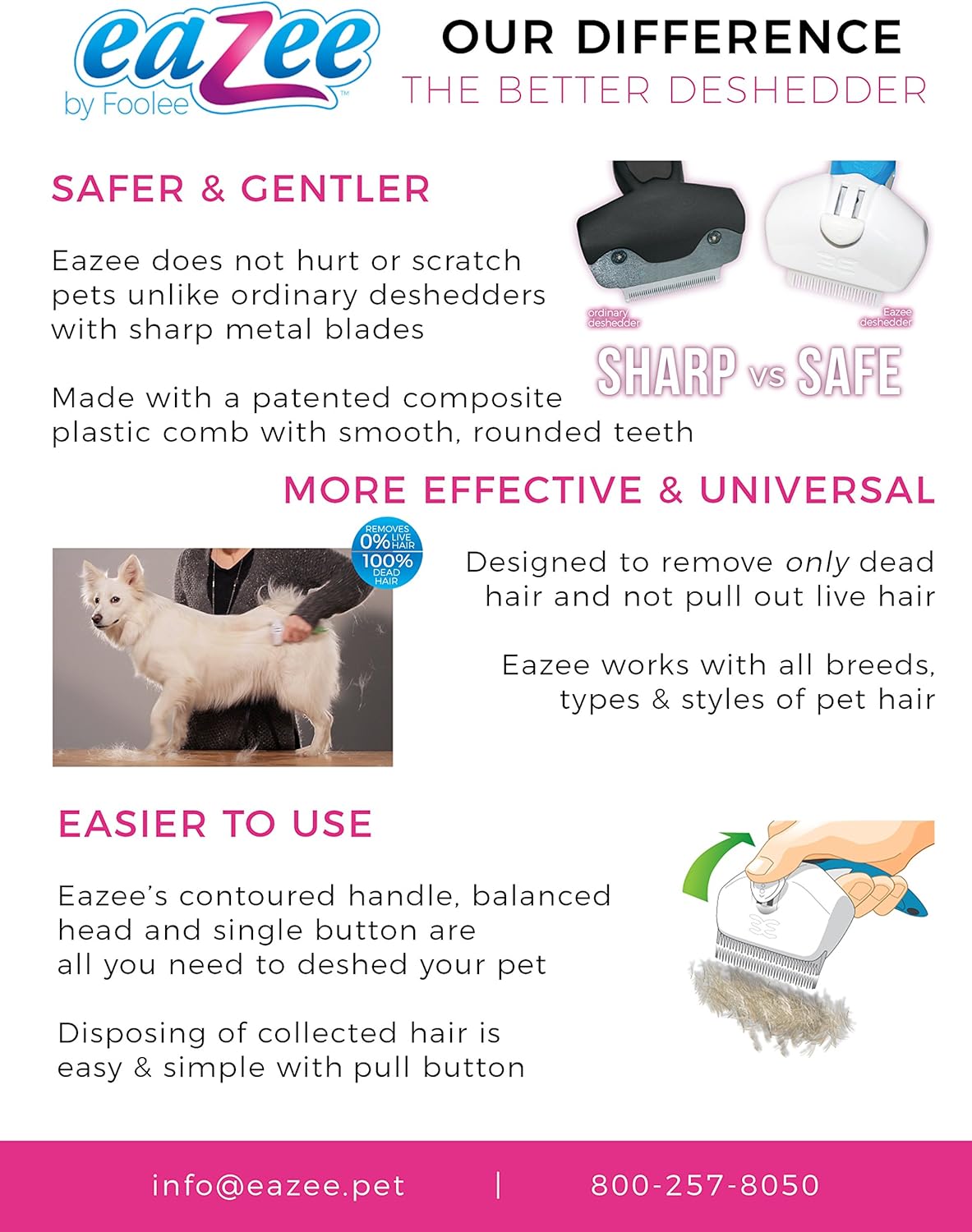 eazee deshedding tool