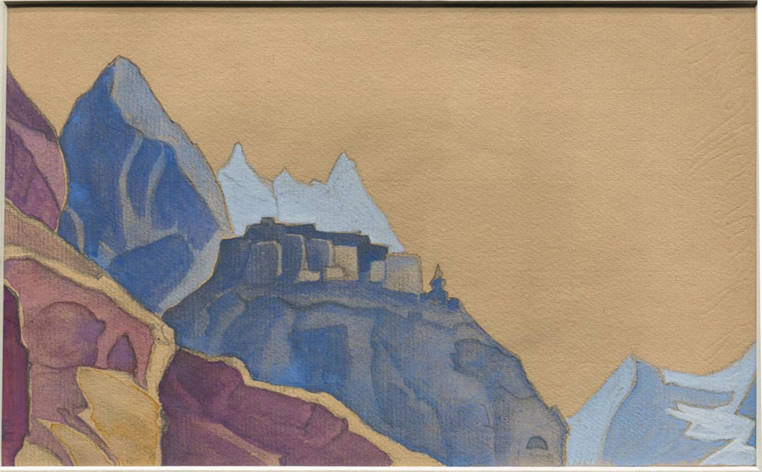 ARTXLXXBN Famous Painting Canvas Artwork Graffiti Print Kardang by Nicholas Roerich Portrait Canvas Image for Home Decor 60x90cm