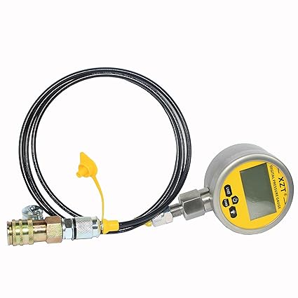 XZT Kom-10000psi Digital Hydraulic Pressure Test Coupling Kit for Komatsu Hitachi Excavator (10000PSI)