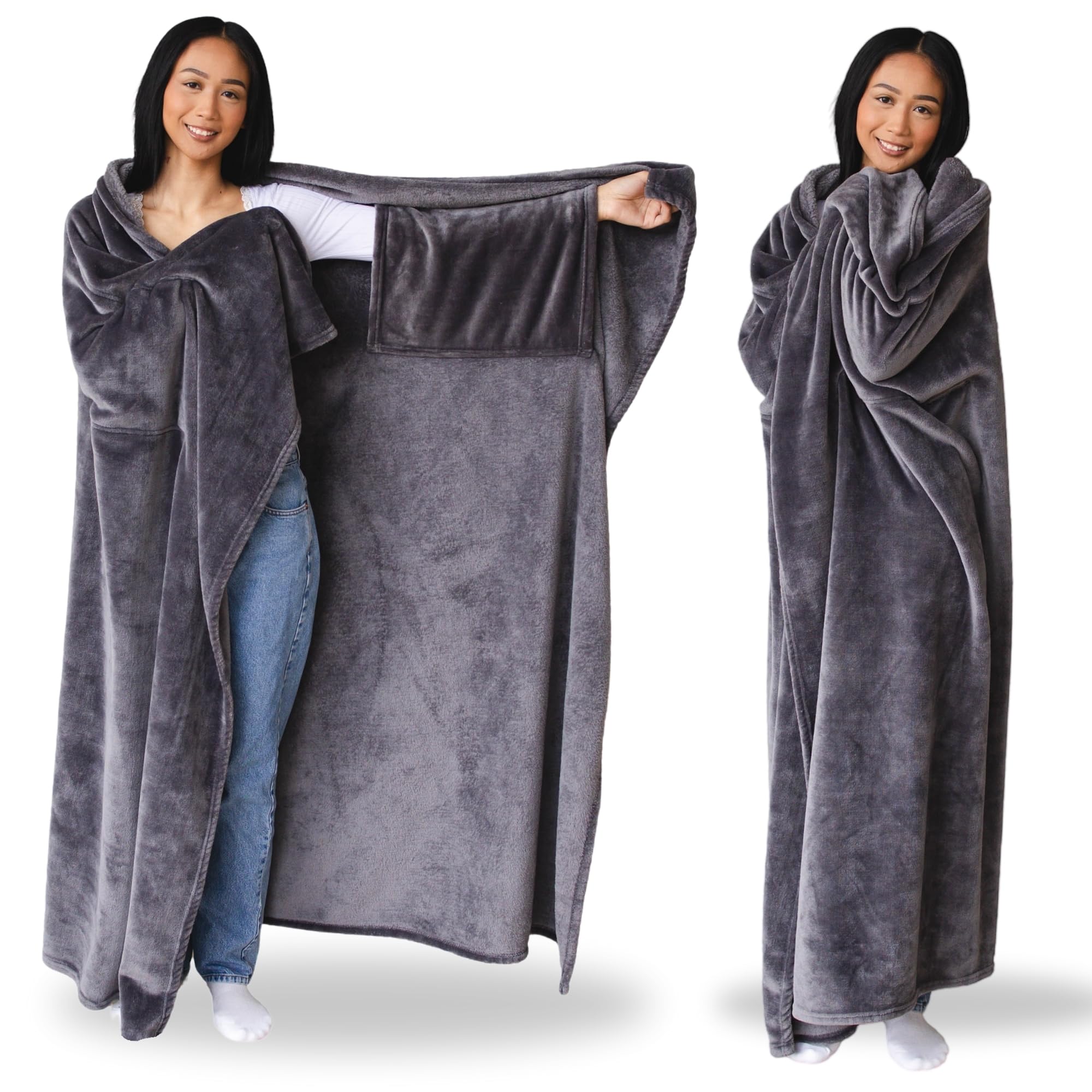 Wearable Blankets for Women, Adult Wearable Blanket Men, Top Christmas Gifts for Women, Wife Birthday Gift Ideas