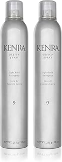 Kenra Design Spray 9 | Light Hold Hairspray | Tames Frizz & Flyaways | Lightweight, Brushable Formula | All Hair Types