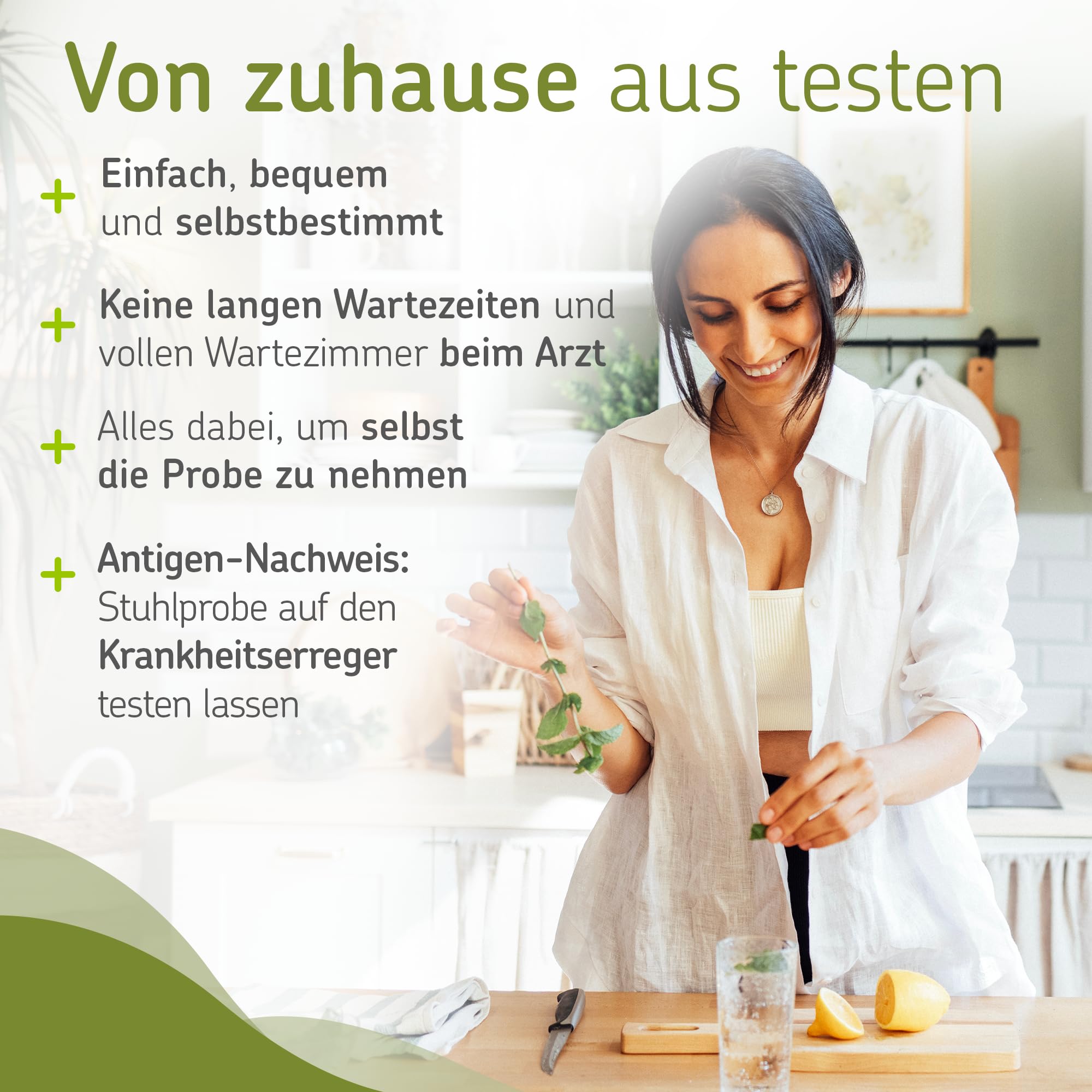Helicobacter Pylori Test Kit von CERASCREEN – Antigen-Nachweis von Bakterien bequem & einfach mit Testkit von Zuhause | Gesundheitscheck | Analyse im medizinischen Labor | Detaillierte Ergebnisse