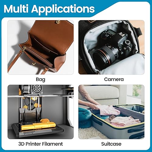 Miniatura 7 de Paquetes de desecantes de gel de sílice reutilizables de 3.53 oz, deshumidificador recargable con indicador de color para almacenamiento, cajas