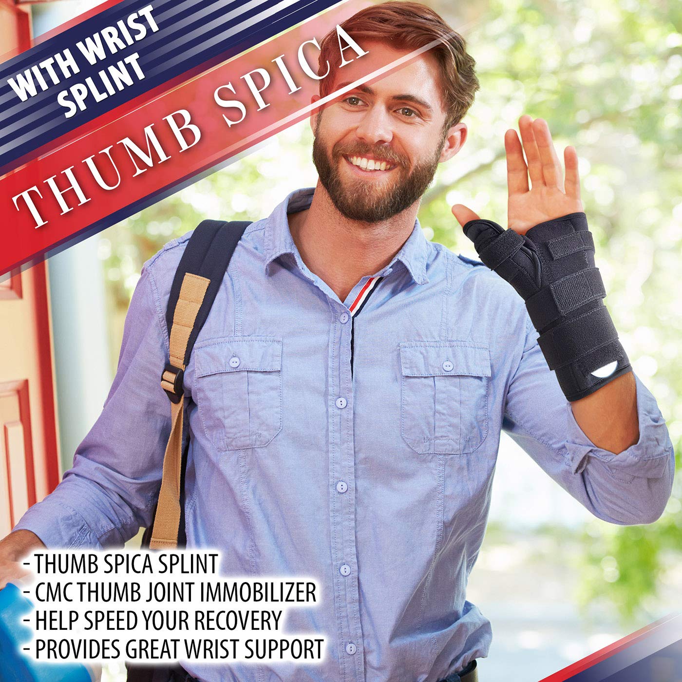 Buy Thumb Spica Splint & Wrist Brace Both a Wrist Splint and Thumb