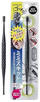 Amazon.co.jp: ミミスキット やわらかブラシとらせん式耳かき