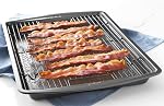 GoodCook Premium Nonstick Crispy Baking Pan Set, 15x10.5, Dark Gray