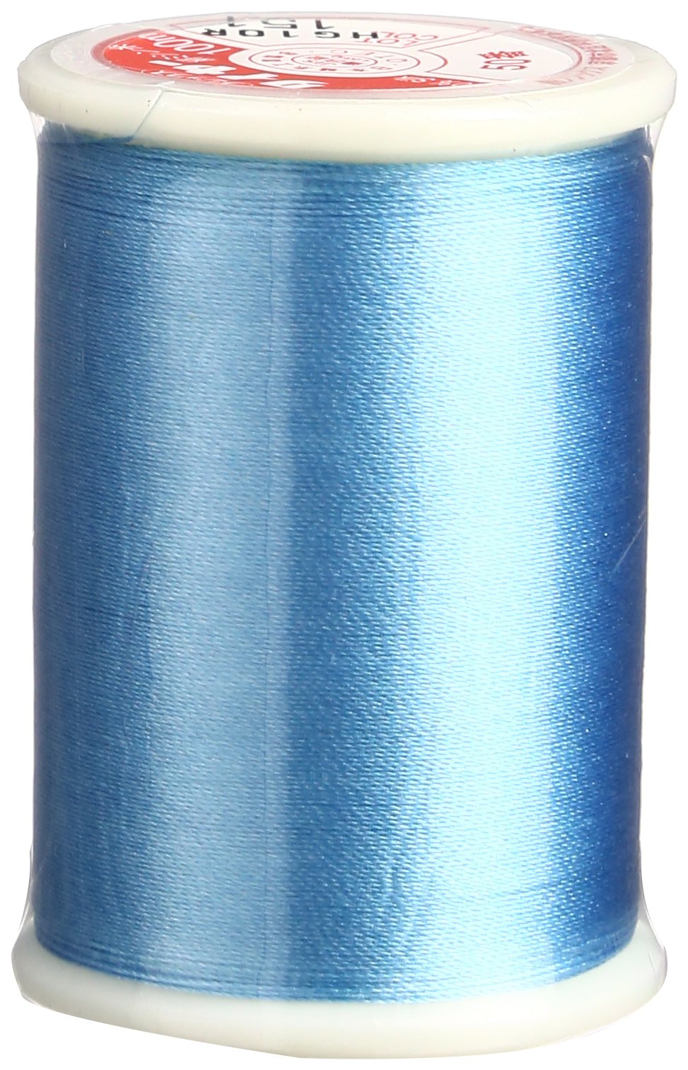 Superior Threads Tire Silk #50 3-Ply 50-Weight High Sheen Silk Embroidery Quilting Sewing Thread - 109 Yard Spool (#151 Aqua Blue)