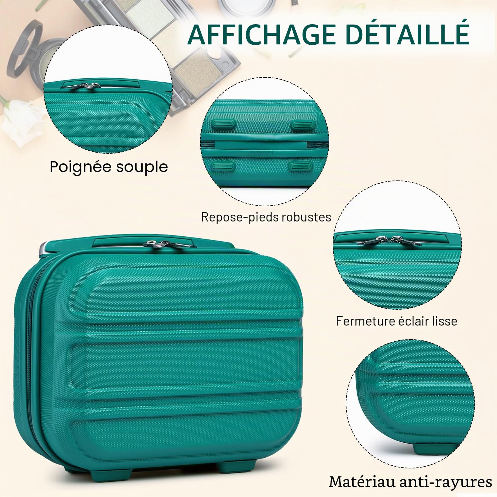 Kono Vanity Case Maquillage Case Organizer Beauty Case