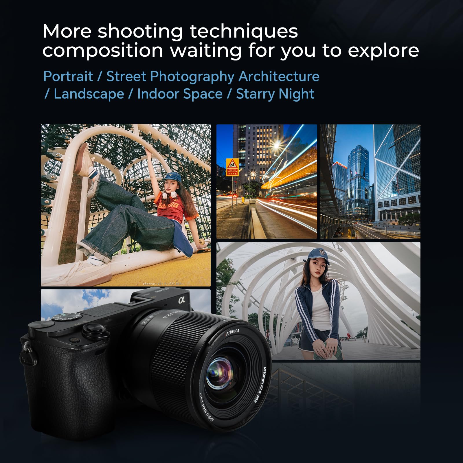 7artisans AF 10mm F2.8 for Z Monture Objetivo para cámara con autofoco, 105,3°, 232 g, APS-C AF/MF Gran Angular Fijo para Nikon Z Monture Z5 Z5II Z50 Z50II Z6 Z6II Z7 Z7II ZFC Z30 Z9 Z8 ZF