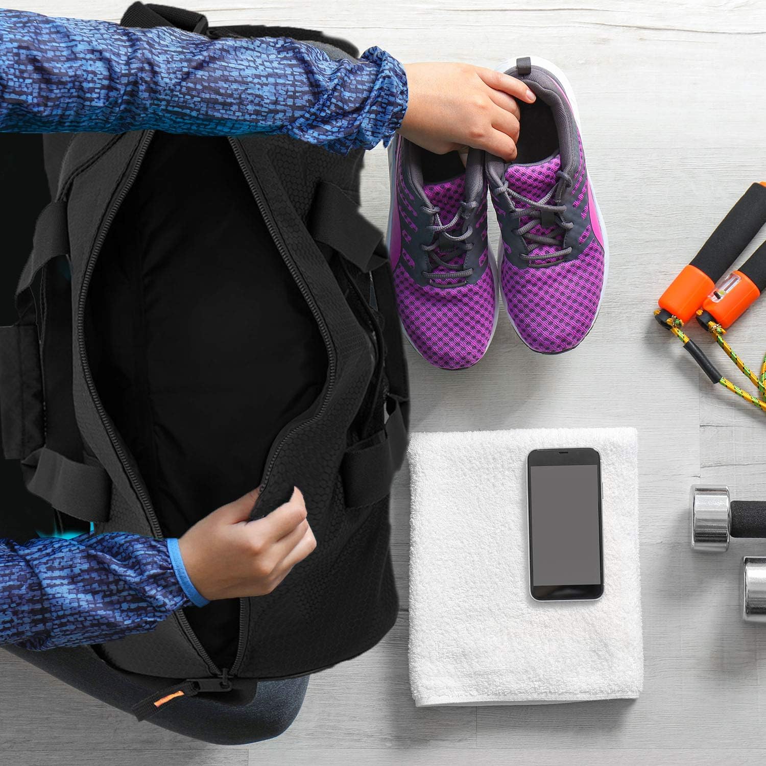 Reebok gym bag amazon Clearance