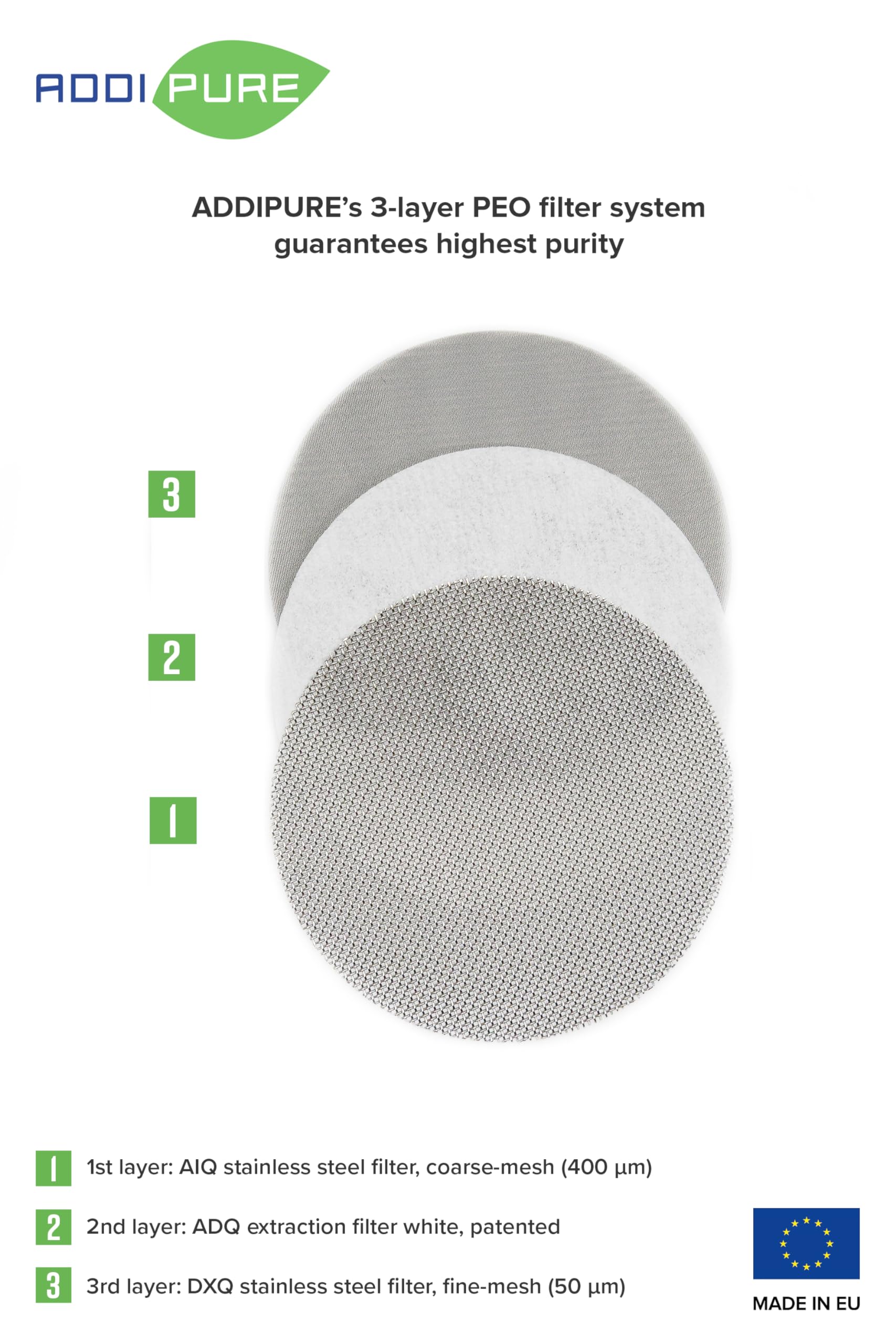 Extractor PEO 35 * 35, no Regulable en Altura, Aluminio alimentario, anodizado Natural. Capacidad de llenado de Plantas hasta 15g.