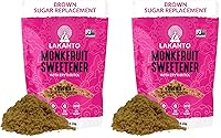 Vista 10 de Lakanto Edulcorante de Fruta del Monje Marrón con Eritritol, Edulcorante Sustituto del Azúcar Moreno para Hornear, Café, Avena y Más, Keto