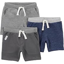 Simple Joys by Carter's Baby Boys Multi-Pack Knit Shorts Shorts