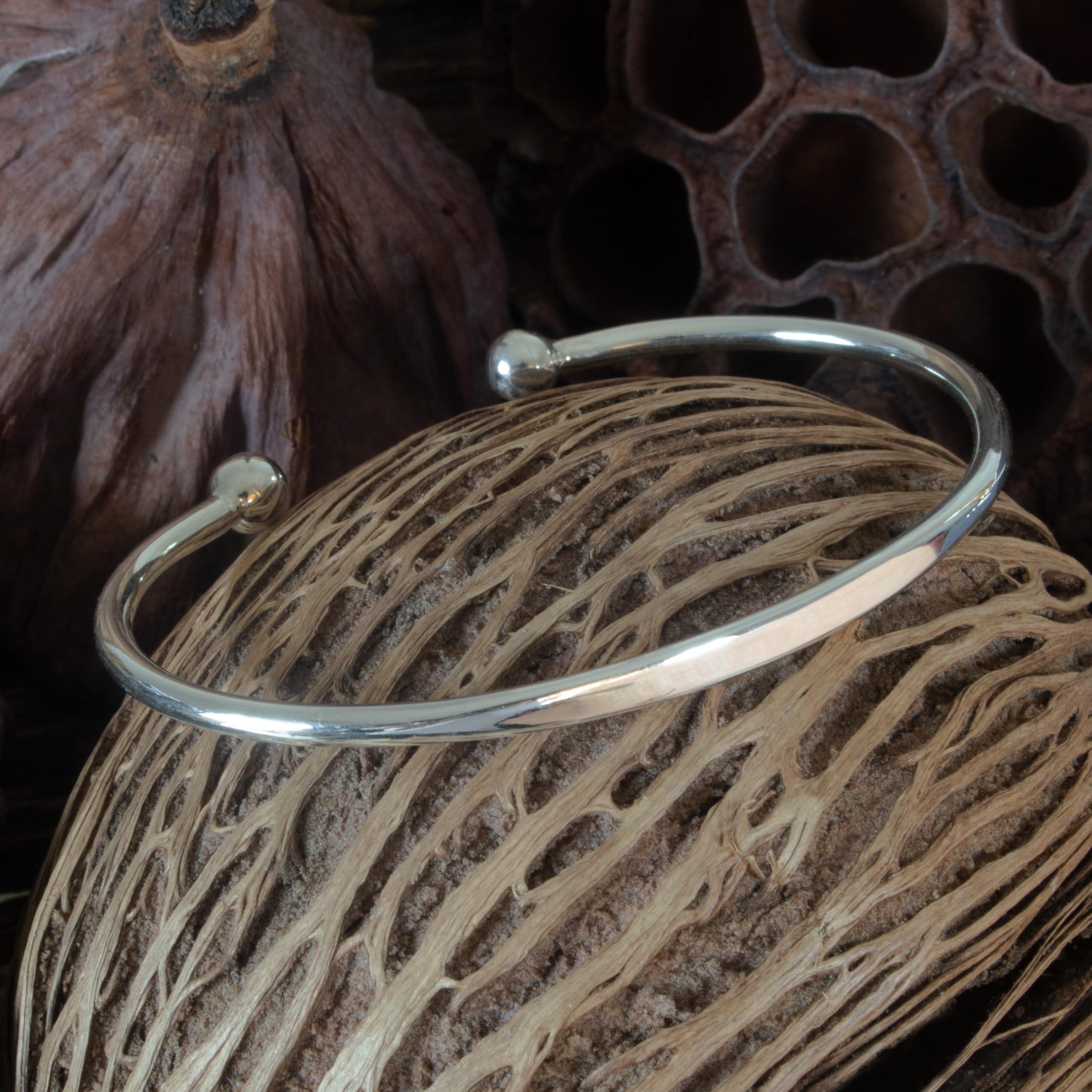 Fly Style Armreif aus Silber 925 - Elegant Armband - Silber Schmuck - Minimalistisch und Modern Armspange - Klassischer Armreif